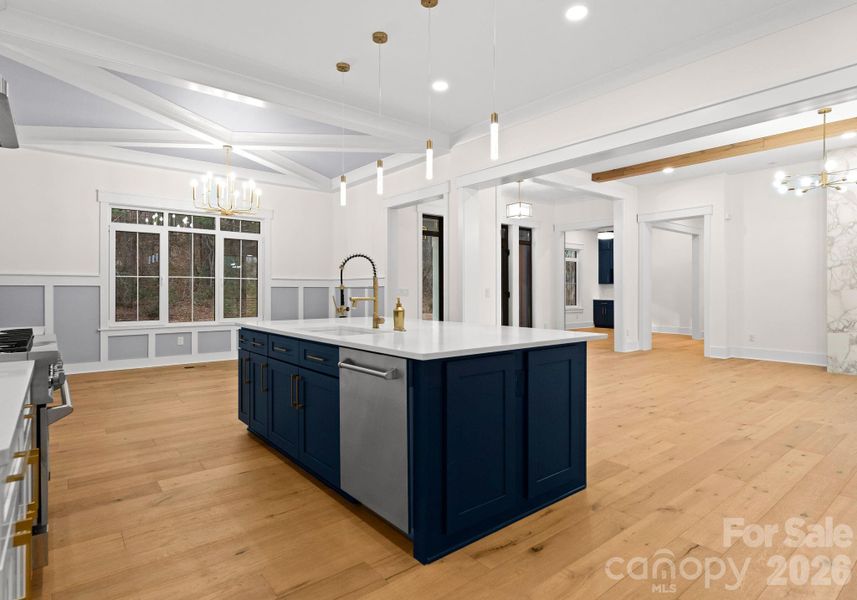 Furnished interior view inside a new home in , Mint Hill (Image 17).