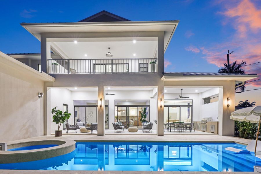 Exterior details and patio area of a home in , Delray Beach (Image 27). Exterior details and patio area of a home in , Delray Beach (Image 27).