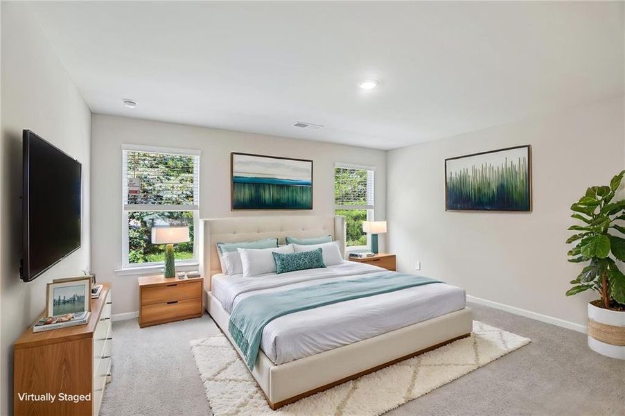 Furnished interior view inside a new home in Artisan Walk, Fairburn (Image 8).
