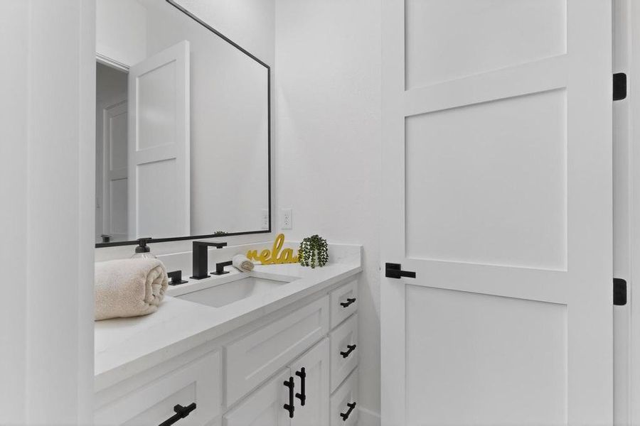 Bathroom with vanity Bathroom with vanity