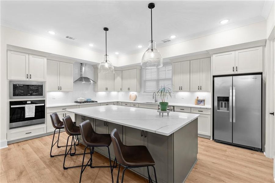 Furnished interior view inside a new home in , Milton (Image 3).