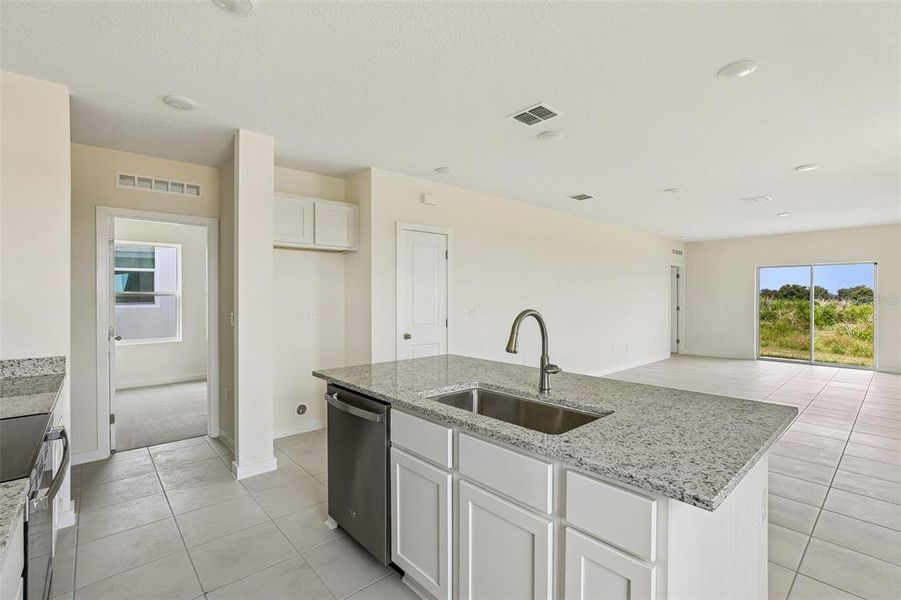 Furnished interior view inside a new home in Hamilton Bluff, Haines City (Image 5).