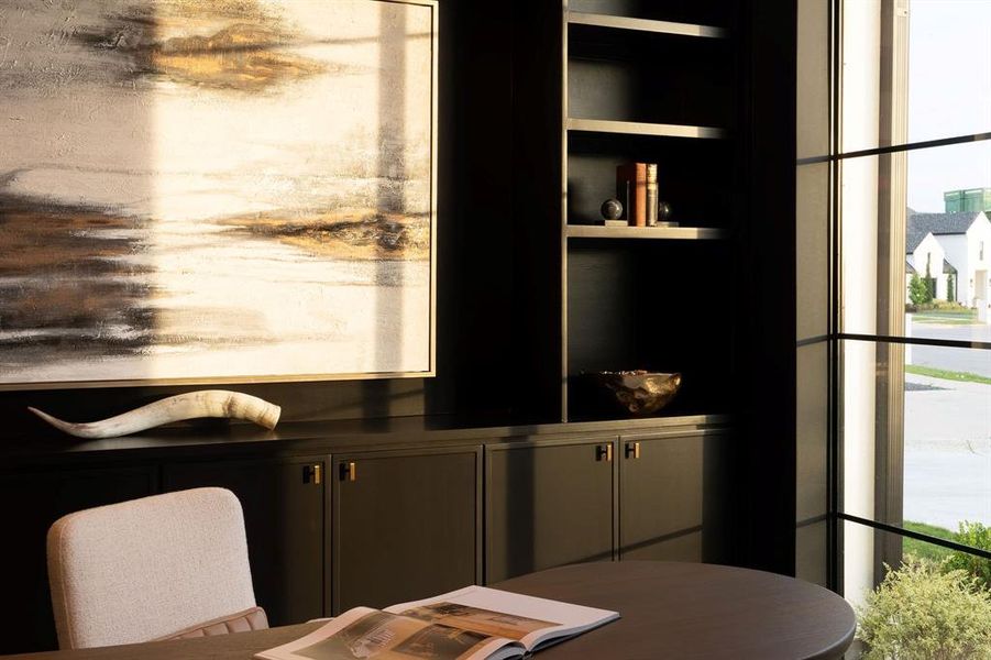 Furnished interior view inside a new home in , Heath (Image 8).