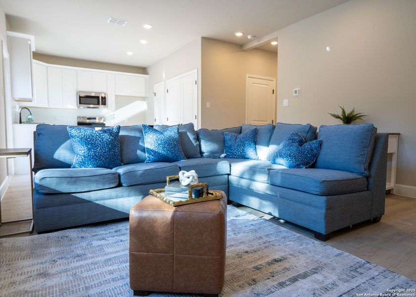 Furnished interior view inside a new home in , Canyon Lake (Image 17). Furnished interior view inside a new home in , Canyon Lake (Image 17).