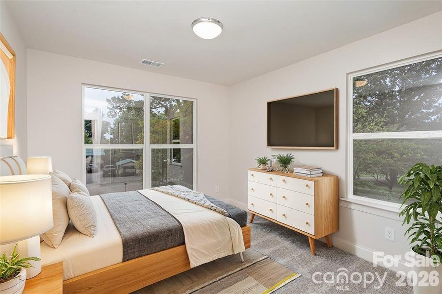 Furnished interior view inside a new home in , Statesville (Image 6).