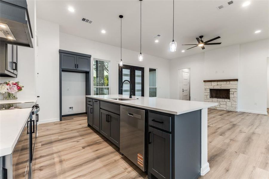 Furnished interior view inside a new home in , Kemp (Image 7).