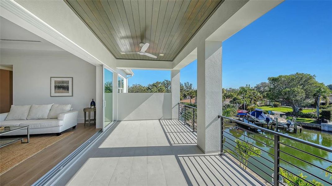 Exterior details and patio area of a home in , Sarasota (Image 27).