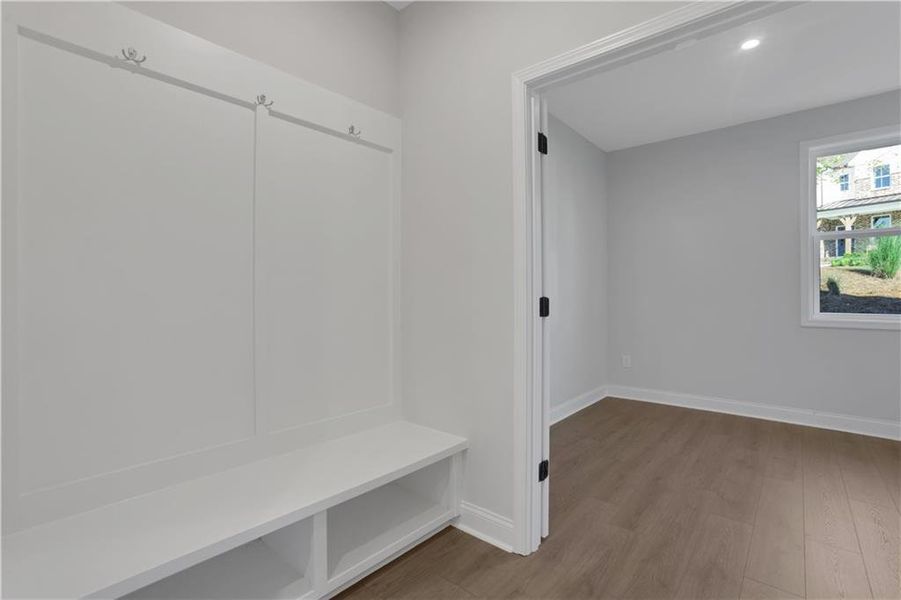 Spacious, unfurnished interior of a new home in The Paddocks at Doc Hughes, Buford (Image 54).