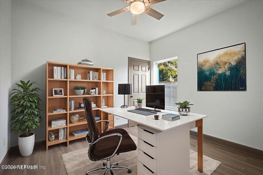 Furnished interior view inside a new home in , Jacksonville (Image 7).