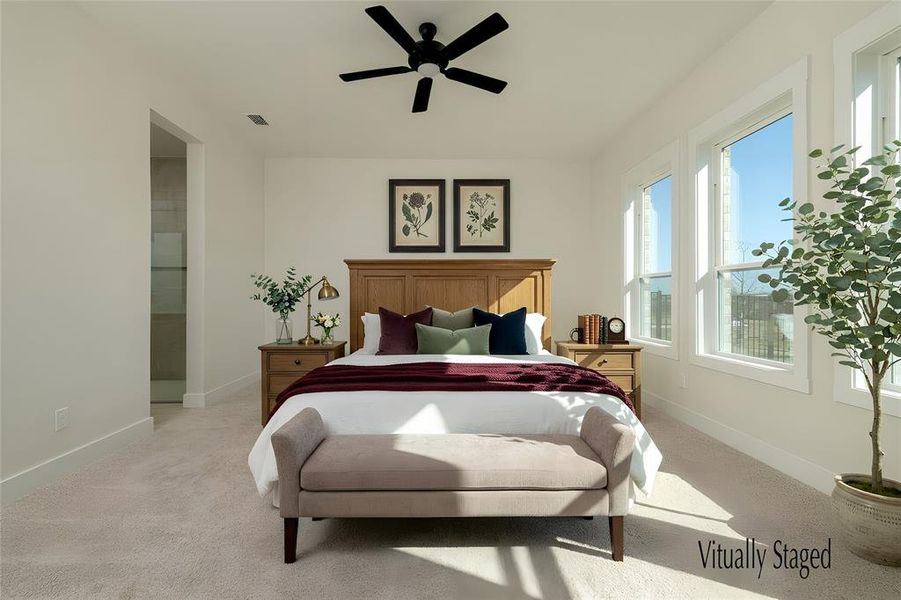 Furnished interior view inside a new home in , Rockwall (Image 13).