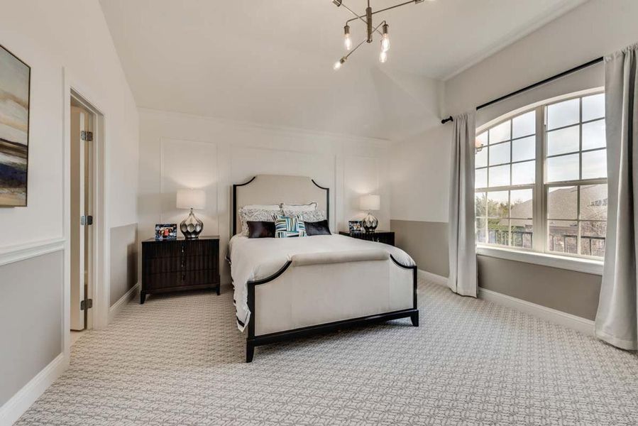 Representative furnished interior of a home built from the Grand Avery II by Grand Homes in Park Place, Prosper (Image 28). Representative furnished interior of a home built from the Grand Avery II by Grand Homes in Park Place, Prosper (Image 28).