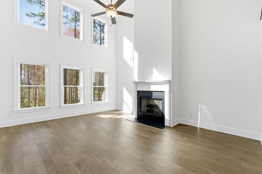 Spacious, unfurnished interior of a new home in Ford Landing, Acworth (Image 44).