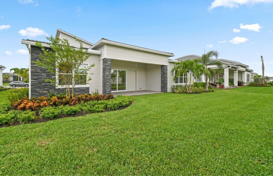Furnished interior view inside a new home in Avondale at Avenir, Palm Beach Gardens (Image 6).