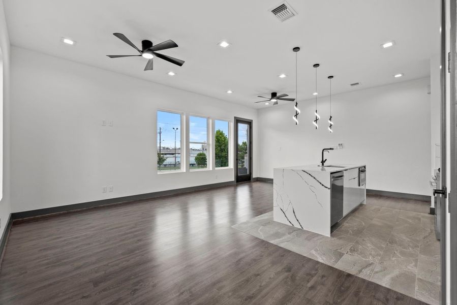 Spacious, unfurnished interior of a new home in , Houston (Image 14). Spacious, unfurnished interior of a new home in , Houston (Image 14).