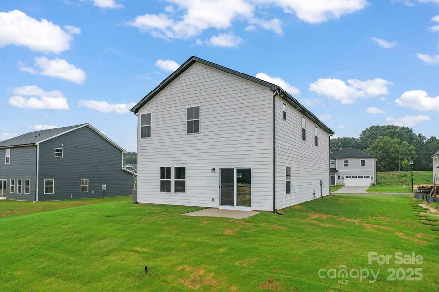 Front exterior of a new home in , Kannapolis, NC, highlighting curb appeal (Image 14). Front exterior of a new home in , Kannapolis, NC, highlighting curb appeal (Image 14).