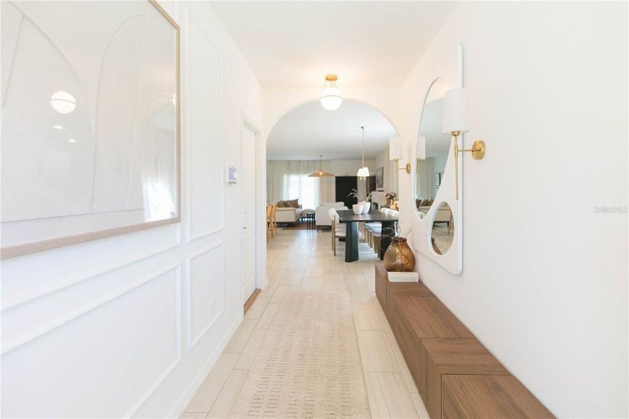 Furnished interior view inside a new home in Angeline, Land O' Lakes (Image 18).