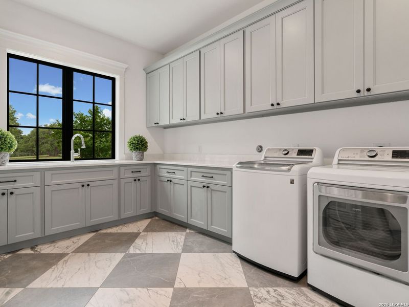 Furnished interior view inside a new home in , Boerne (Image 32).