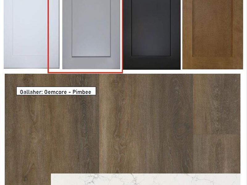 Sample of building materials used in homes in South Ranch Western Collection, Prescott (Image 6).