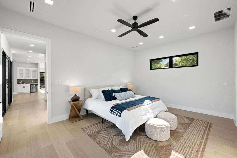 Furnished interior view inside a new home in , Austin (Image 13). Furnished interior view inside a new home in , Austin (Image 13).