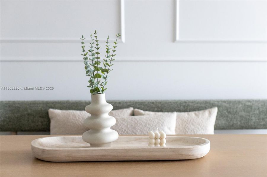 Close-up of interior finishes inside a home in , Miami (Image 66).