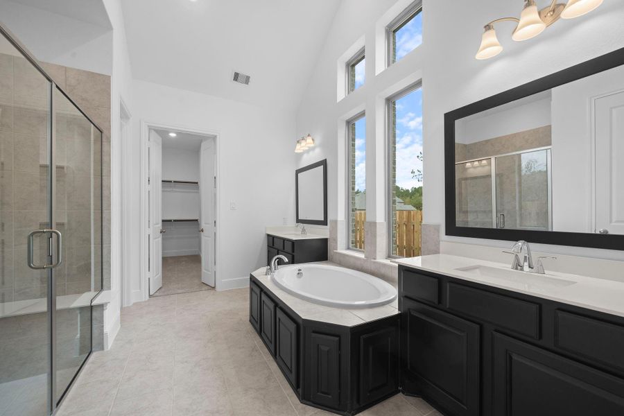 Furnished interior view inside a new home in Colton, Todd Mission (Image 7). Furnished interior view inside a new home in Colton, Todd Mission (Image 7).