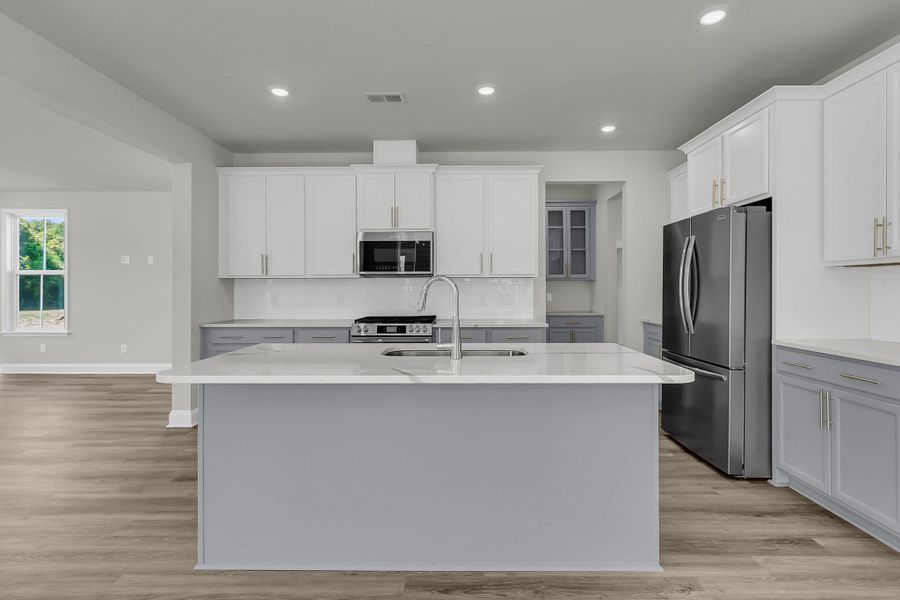 Furnished interior view inside a new home in Abbey Walk, Moncks Corner (Image 9). Furnished interior view inside a new home in Abbey Walk, Moncks Corner (Image 9).