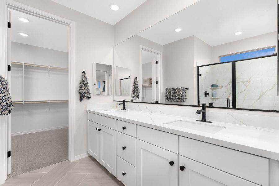 Representative furnished interior of a home built from the Sepia by Mattamy Homes in Rosewood Heights, San Tan Valley (Image 12).