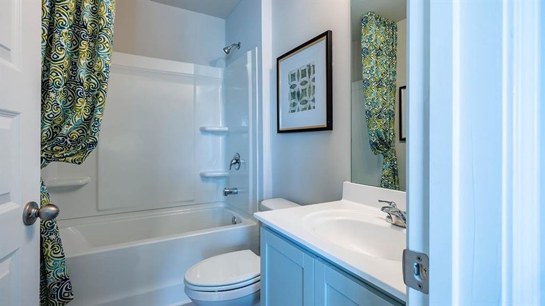 Furnished interior view inside a new home in Bridle Creek, Locust Grove (Image 23). Furnished interior view inside a new home in Bridle Creek, Locust Grove (Image 23).