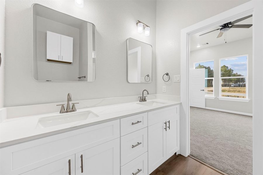 Furnished interior view inside a new home in , Cleveland (Image 6).