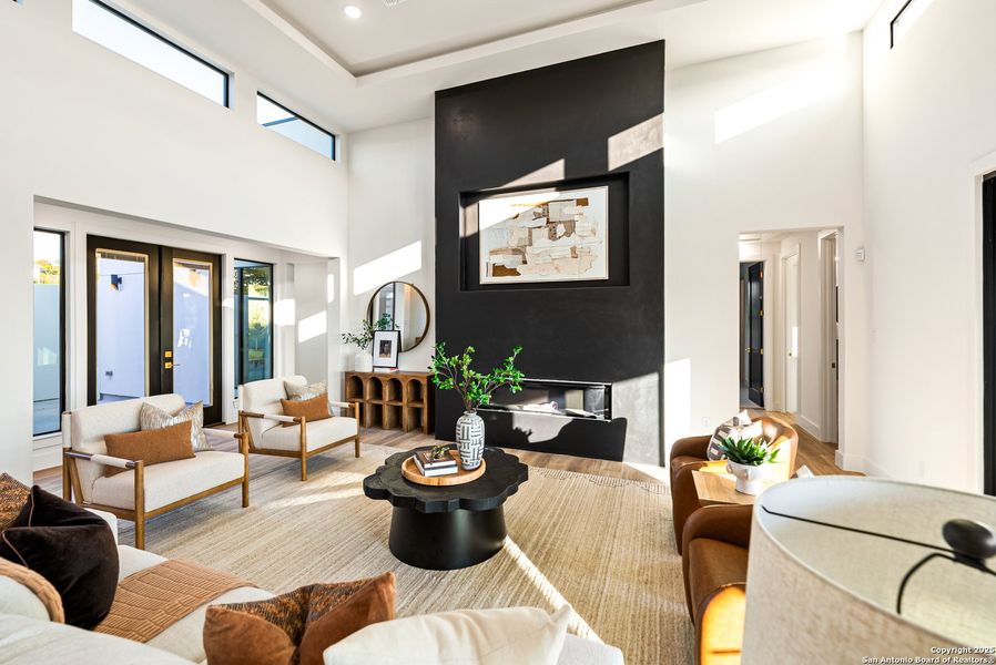 Furnished interior view inside a new home in , San Antonio (Image 12). Furnished interior view inside a new home in , San Antonio (Image 12).