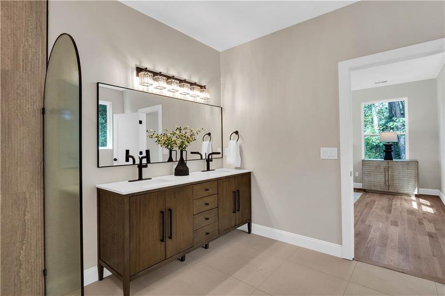 Furnished interior view inside a new home in , Decatur (Image 27).