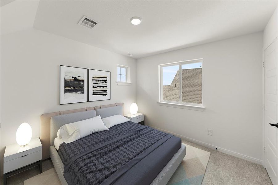 Furnished interior view inside a new home in Creekside, Royse City (Image 7). Furnished interior view inside a new home in Creekside, Royse City (Image 7).