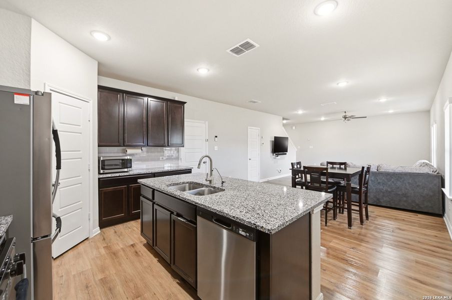 Furnished interior view inside a new home in Winding Brook, San Antonio (Image 25).