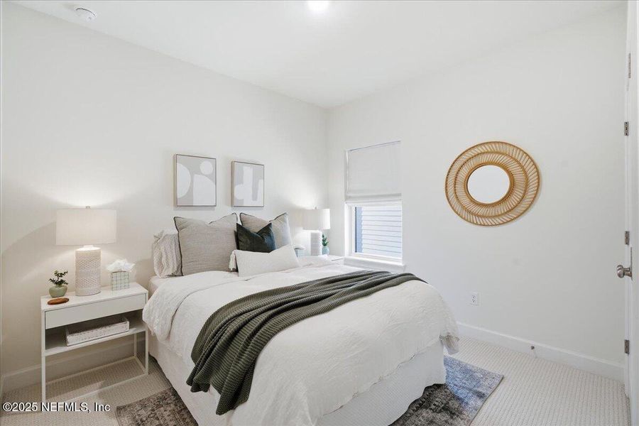 Furnished interior view inside a new home in , Jacksonville (Image 40).