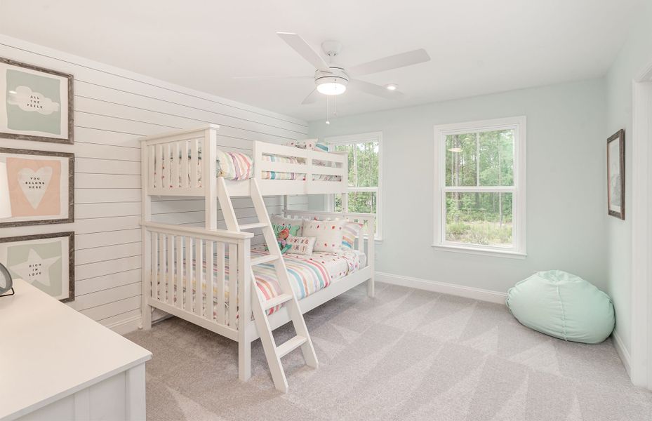 Furnished interior view inside a new home in Midpoint at New Riverside, Bluffton (Image 24).