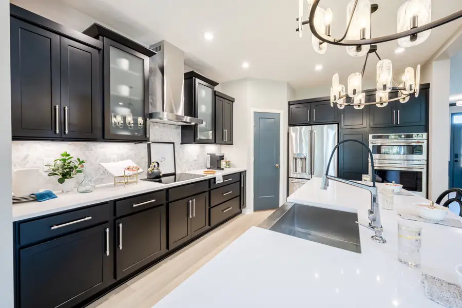 Representative furnished interior of a home built from the Blair by Fischer Homes in Leeland Farms, Fuquay Varina (Image 43).
