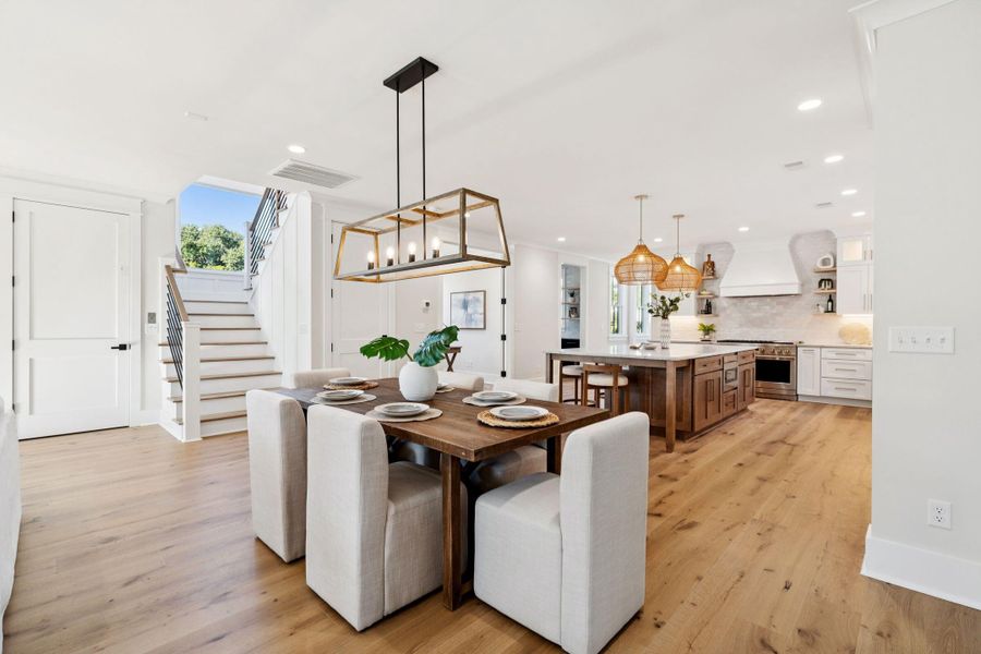 Furnished interior view inside a new home in , Isle Of Palms (Image 65). Furnished interior view inside a new home in , Isle Of Palms (Image 65).