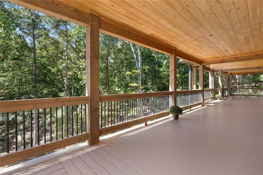 Exterior details and patio area of a home in , Talking Rock (Image 3).