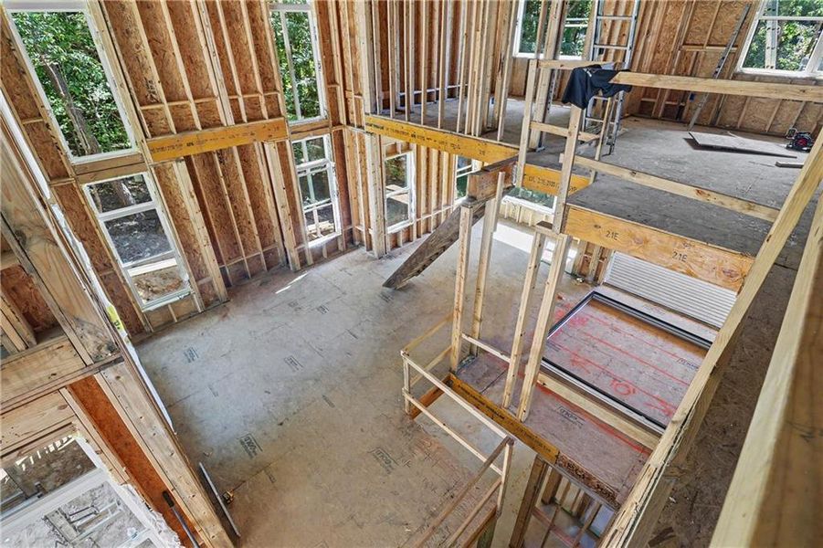 In-progress construction of a new home in , Cumming, GA (Image 29). In-progress construction of a new home in , Cumming, GA (Image 29).