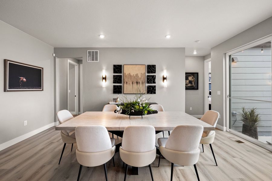 Representative furnished interior of a home built from the Glen by Trumark Homes in Trumark Homes at Tanterra, Parker (Image 17).