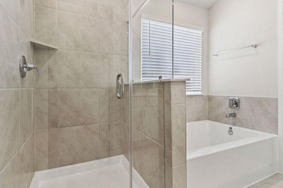 Furnished interior view inside a new home in Pine Lake Cove - Premier Series, Montgomery (Image 7).