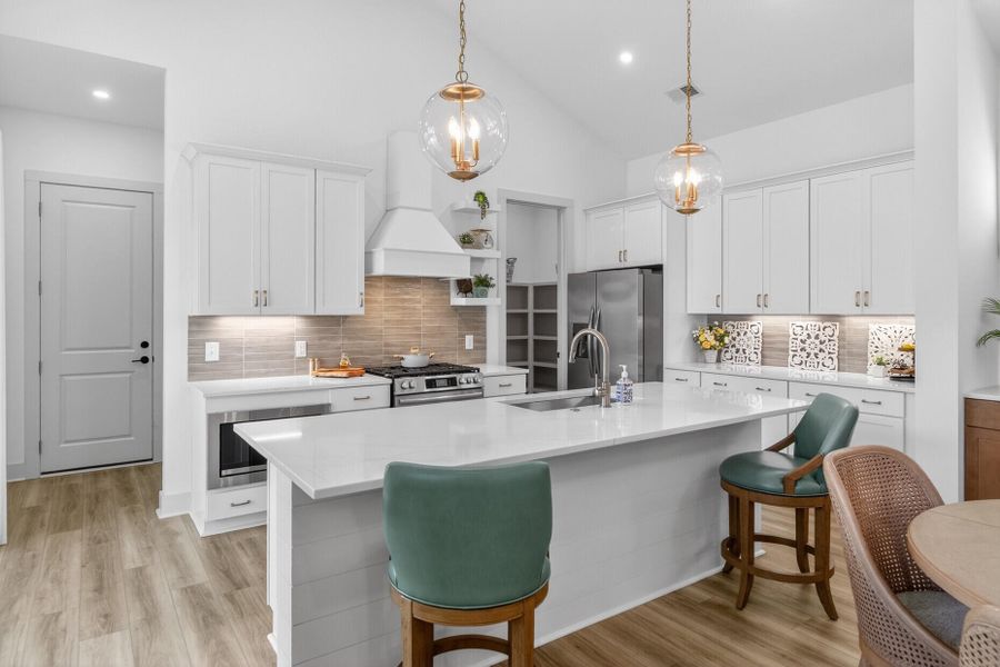 Furnished interior view inside a new home in The Domus Collection at Midtown Nexton, Summerville (Image 19). Furnished interior view inside a new home in The Domus Collection at Midtown Nexton, Summerville (Image 19).