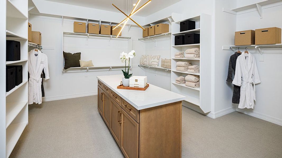 Representative furnished interior of a home built from the Alder by Taylor Morrison in Verdin Capstone Collection, Phoenix (Image 12).