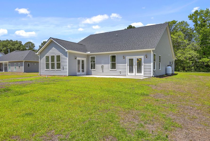 Exterior details and patio area of a home in , Dorchester (Image 28).