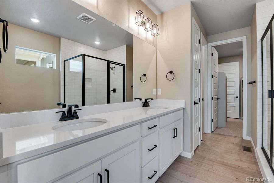 Furnished interior view inside a new home in Reunion Ridge, Commerce City (Image 7).