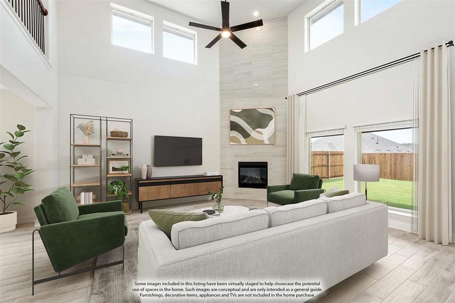 Furnished interior view inside a new home in Sonoma Verde, Rockwall (Image 18).