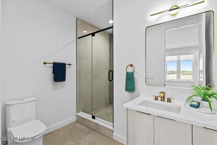 Furnished interior view inside a new home in , Jacksonville Beach (Image 44).