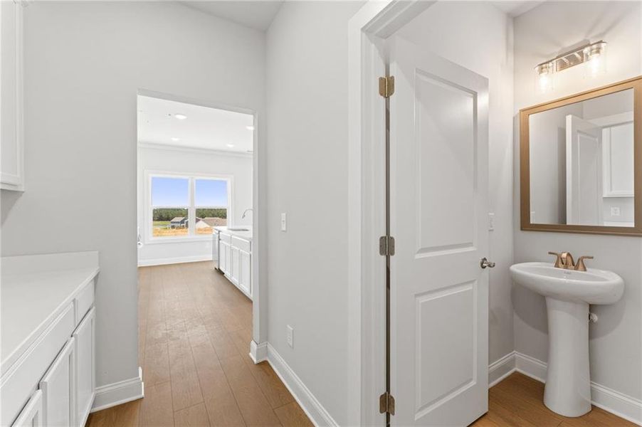 Furnished interior view inside a new home in , Calhoun (Image 3).