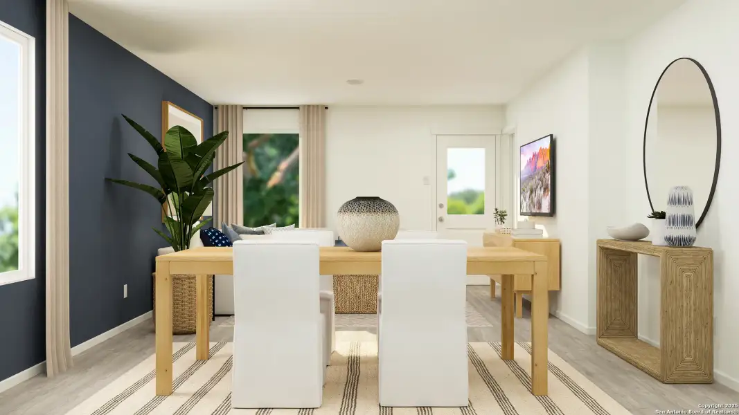 Furnished interior view inside a new home in Somerset Meadows, San Antonio (Image 21).