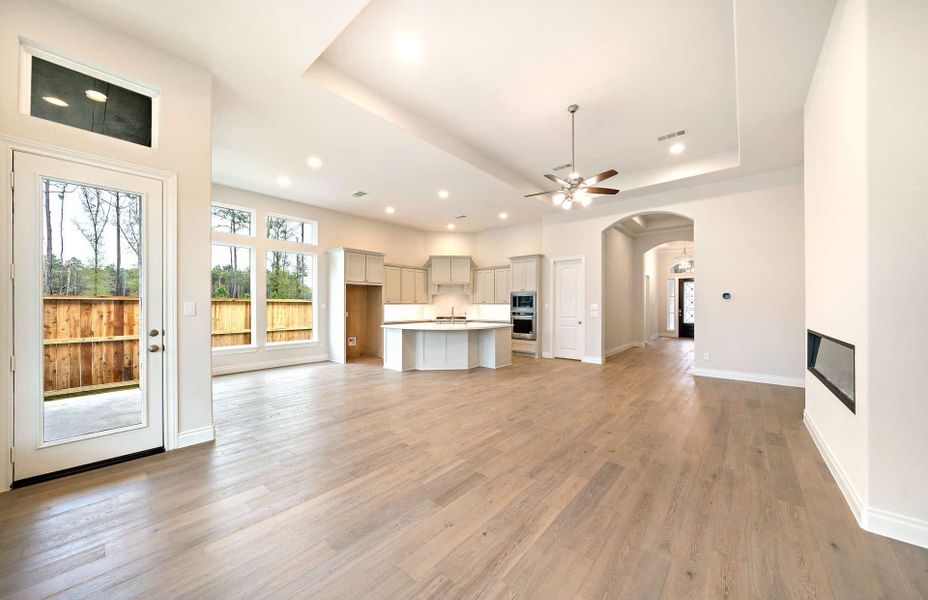 Representative unfurnished interior of a home built from the 2349 by Ravenna Homes in The Highlands 55′, Porter (Image 25). Representative unfurnished interior of a home built from the 2349 by Ravenna Homes in The Highlands 55′, Porter (Image 25).